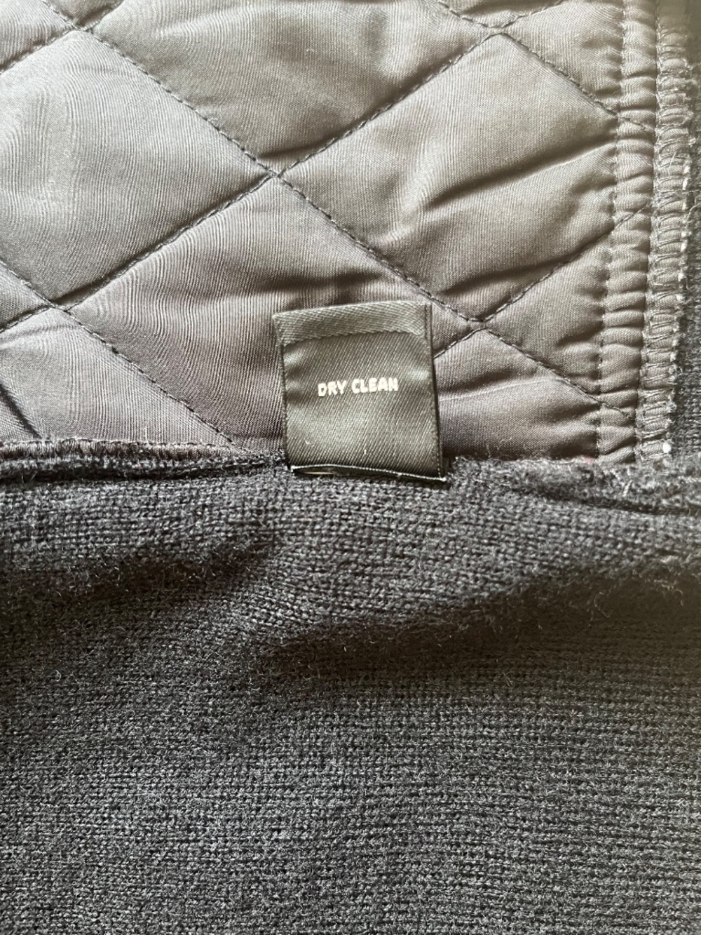 Murano Black Merino Wool Full Zip Vest Women's Sz L - Picture 10 of 11